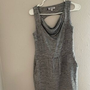 Gray Sleeveless Dress